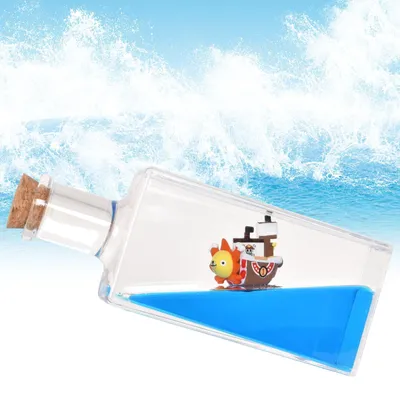 Kreuzfahrtschiff-Fluid-Drift-Flasche aus Acryl, 300 ml, 14,5 cm