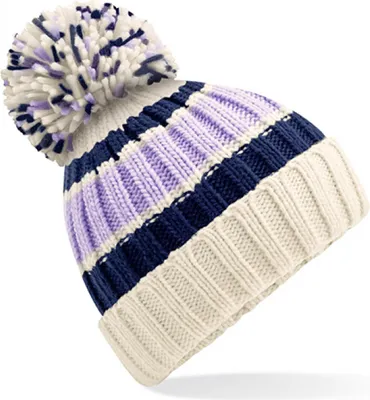 Produktbild von Beechfield Hygge Striped Beanie