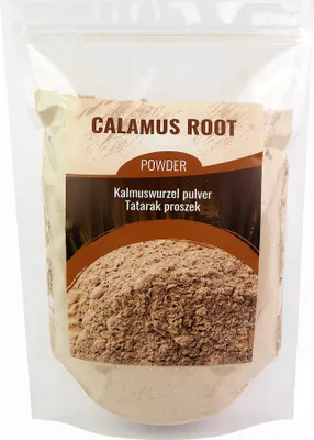 Obrázok produktu pre Prášok z koreňa kalamusu, mletý koreň kalamusu, prášok z kalamusu, jemne preosiaty, z Európy, Acorus calamus, kalamus, 900 g