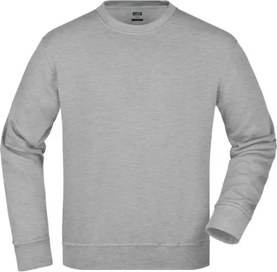 Produktbild von Klassisches Rundhals-Sweatshirt grey-heather, Gr. 5XL