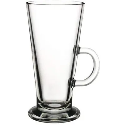 Image de Pasabahce 55153 Colombian Verre à café avec anse, 360 ml, verre, transparent, 6 pièces