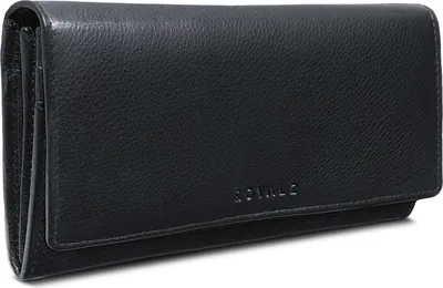 Produktbild von ROYALZ "Lucia" Vintage Leder Damen Portemonnaie Groß RFID Schutz - Geldbörse mit Reißverschluss viele Fächer 11 Kartenfächer Brieftasche Querformat