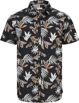 Image de Jack & Jones Oshua Floral Chemise à manches courtes Multicolore M Homme Multicolore M