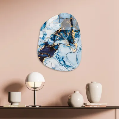 Produktbild von Wallity, UV-1114 - 35 x 50, Dekorative Malerei aus gehärtetem Glas, Mehrfarbig, 100 % gehärtetes Glas, 35 x 50 cm