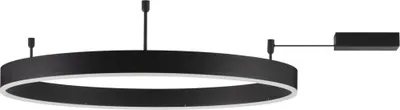 Image de Nova Luce Plafonnier à LED Motif, Variante : 50 W LED, Ø 800 mm, noir