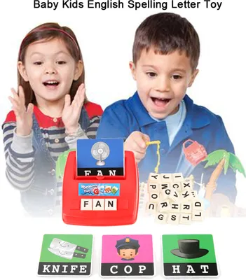 Produktbild von Englisch buchstabieren Spielzeug,Buchstabieren Spielzeug,Buchstaben buchstabieren Spielzeug,Alphabet buchstabieren Spielzeug,Baby früh lernen Spielzeug,Kinder lernen Spielzeug