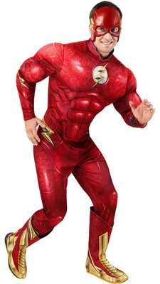 Produktbild von The Flash Adult Deluxe Kostüm – Größe L