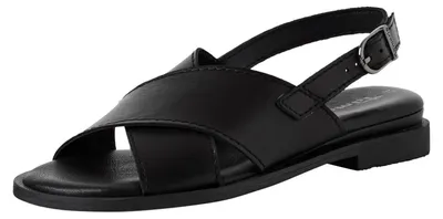 Produktbild von Tamaris Damen Flat Sandals Leder, schwarz, 38 EU