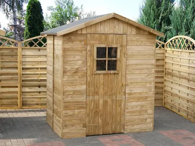 Produktbild von Gartenhaus - Abmessungen: 176 x 124 cm (L x B)