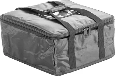 Produktbild von Steamy Isolierte Pizza Liefertasche / Lieferbeutel - 29 Liter - Schwarz