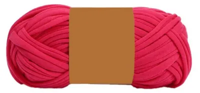 Obrázok produktu pre Priadza na háčkovanie, polyester, 100 g, farba: ružová