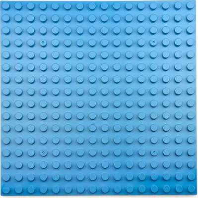 Obrázek produktu pro Velká stavební deska na Duplo cihly, 16x16 kolíků modrá