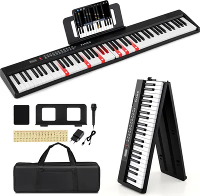 Starfavor Piano Nuérique 88 Touches Avec Clavier Pondéré, Action De