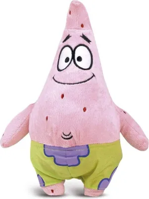 Produktbild von Sponge Bob Schwammkopf Patrick Kuscheltier XXL 35 cm Plüschtier Stofftier Geschenk für Mädchen Jungen und Kinder