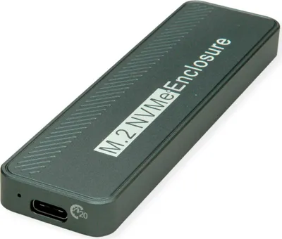 Produktbild von VALUE Externes SSD-Gehäuse, M.2, NVMe zu USB 3.2 Gen 2x2, Typ C