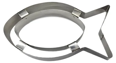 Produktbild von Prägeausst. Fisch 15 x 9 cm