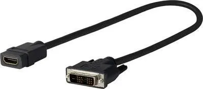 Produktbild von Vivolink PRODVIADAPHDMI, 0,2 m, DVI-D, HDMI, Stecker, Buchse, Gerade