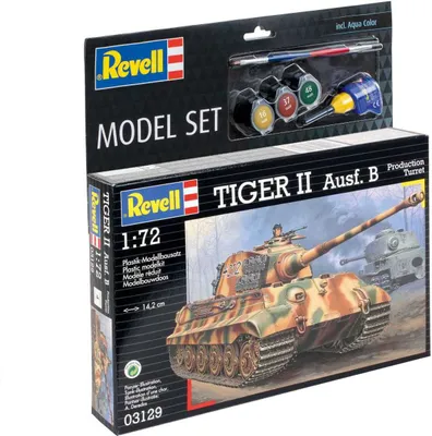 Productafbeelding van Revell modelset: Tiger II Ausf. B, schaal 1:72
