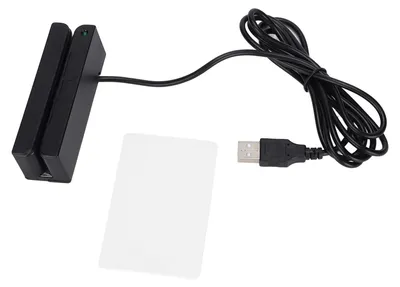 Obrázek produktu pro Čtečka karet, podpora USB plug-and-play, obousměrné čtení, široký čtecí slot pro autentizaci v bankomatových terminálech