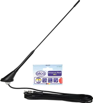 Immagine prodotto di alca® Antenna universale da tetto Antenna per auto Antenna per autoradio 16 V