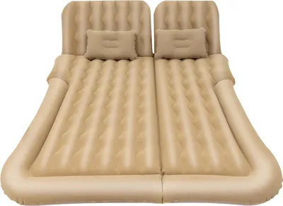Obrázek produktu pro Nafukovací matrace, ergonomický design, vysoká nosnost, béžová barva