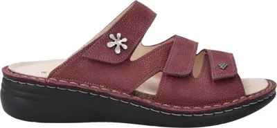 Produktbild von Finn Comfort Grenada supersofte Pantolette, Damen, Leder, Wine, lose Einlagen - Passformübersicht Finn comfort Marken Finn Comfort FinnMellow, Rot, leder (streetnubuk)