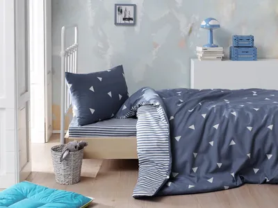 Produktbild von L'Essentiel Linge de Maison, Begonvilla- EPJ3425, Blau,Weiß, Bettdecken, 65% Baumwolle / 35% Polyester