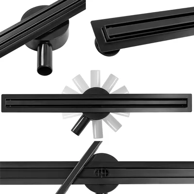 Obrázok produktu pre Lineárny Sprchový Odtok Rea Eco360 Slim 90 Black