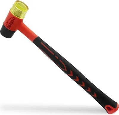 Image de Marteau en caoutchouc double tête Mini marteau de protection pour cuir bois plastique