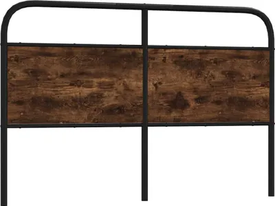 Produktbild von Design Kopfteil Räuchereiche 150 cm Stahl und Holzwerkstoff, Kopfteile Neu