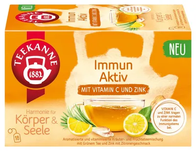 Zdjęcie produktu dla TEEKANNE 7999 TEEKANNE Immune Active Tea 18 porcji
