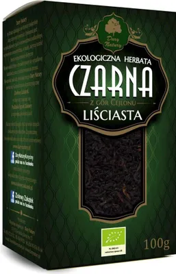 Obrázok produktu pre ČIERNY LISTOVÝ ČAJ 100 g - DARY NATURY
