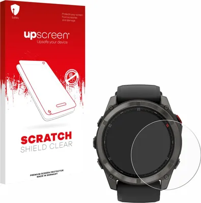 Produktbild von upscreen Schutzfolie für Garmin Fenix 8 Pro AMOLED (51 mm) Displayschutz Displayschutzfolie Folie Klar Transparent