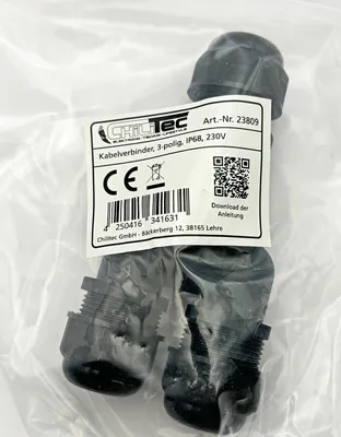 Zdjęcie produktu dla Złącze kablowe w kształcie litery Y, IP68, złącze śrubowe 230 V, dla kabla Ø 6-11 mm