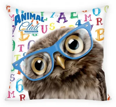 Immagine prodotto di Cuscino Cuscino decorativo Gufo 40 x 40 cm