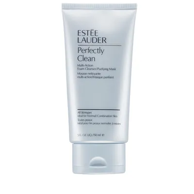 Zdjęcie produktu dla Estée Lauder Perfectly Clean, Pianka oczyszczająca, Kobiety, Skóra mieszana, Skóra normalna, Skóra tłusta, Mokra skóra, Oczyszczenie, Oczyszczający, Orzeźwiający, Tubka, Plastik