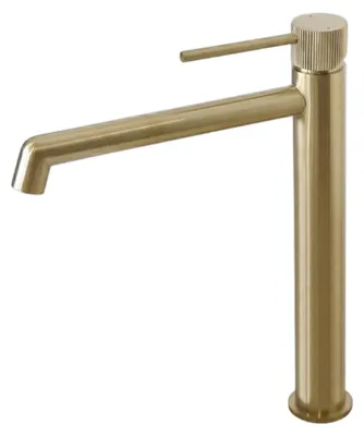 Image de Esseline mitigeur lavabo haut or brossé Essebagno