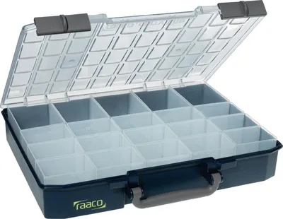 Immagine prodotto di raaco CarryLite 80 5x10-20 Assortment case (W x H x D) 413 x 79 x 330 mm No. of compartments: 20 Content 1 pc(s)