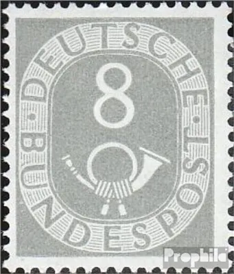 Produktbild von Briefmarken BRD (BR.Deutschland) 1951 Mi 127  postfrisch Posthorn