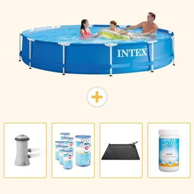 Produktbild von Frame Pool Rund - 366x76 cm - 5-teilig SCB92