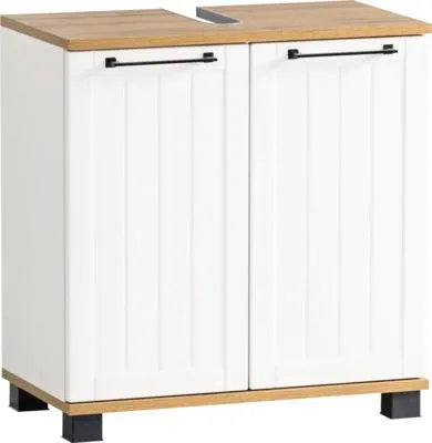Obrázek produktu pro Koupelnová skříňka pod umyvadlo Möbelpartner Jelda bílá 59,8 x 62,4 x 32,6 cm
