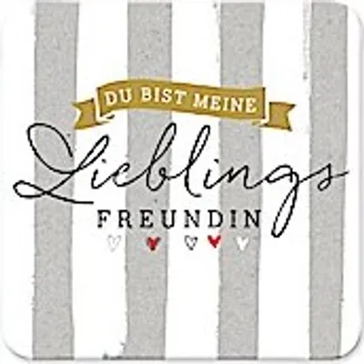 Produktbild von Untersetzer Lieblingsfreundin