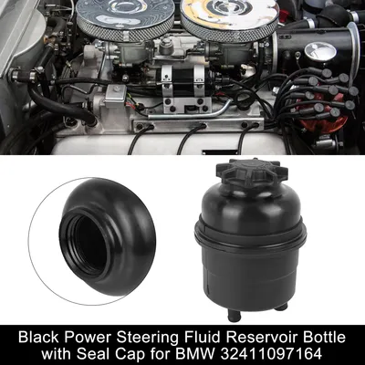 Image de Direction Assistée Liquide Liquide Réservoir Bouteille avec Bouchon 32411097164 pour Voiture