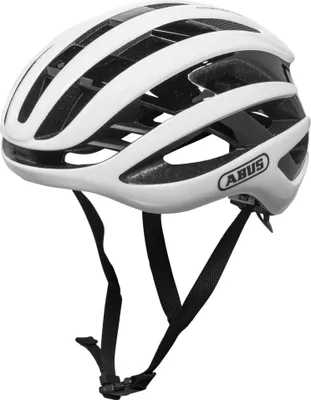 Produktbild von ABUS Rennradhelm AirBreaker - High-End Fahrradhelm für den professionellen Radsport - für Jugendliche und Erwachsene - Helm für Damen und Herren - Weiß, Größe S (51-55 cm)