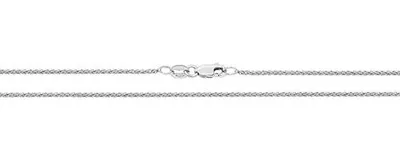 Produktbild von Raffiniert 18 Karat (750) Weißgold Damen - Haferkorn Kette - 51cm; TRS19699L2018KW
