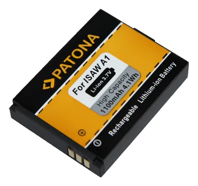 Immagine prodotto di Batteria PATONA per fotocamera digitale ISAW Advance 1100mAh agli ioni di litio