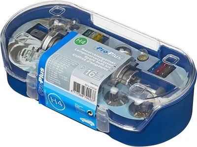 Image de Kit d'ampoules de rechange H4, 16 pièces