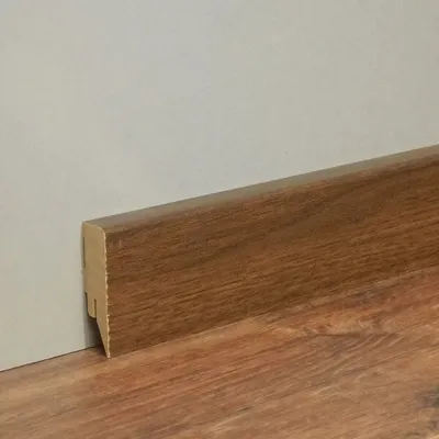 Produktbild von Sockelleiste / Fußleiste / Bodenleiste Lecco-39 (72930) - Nussbaum/Wenge