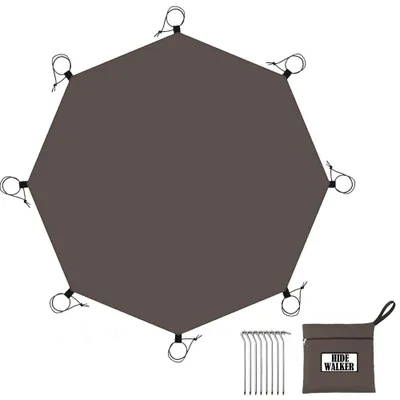 Productafbeelding van Grote, waterdichte grondzeilen voor kamperen - 4,1 x 4,1 meter