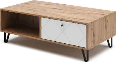 Produktbild von Couchtisch Vicco Nizza Artisan-Eiche 110 x 60 cm, Model 40256